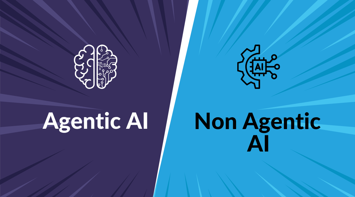 Agentic vs Non-Agentic AI: Understanding the Key Differences